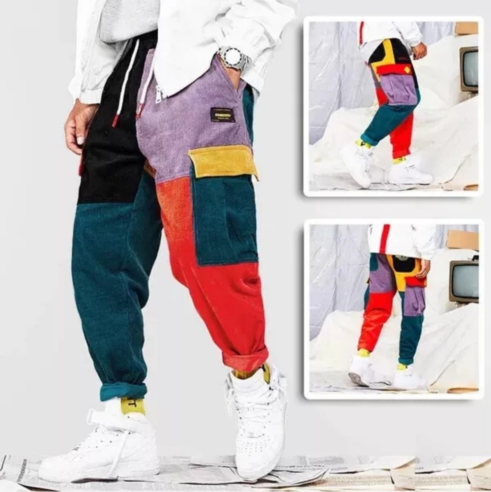 Coursemys Corduroy Multicolor Pants